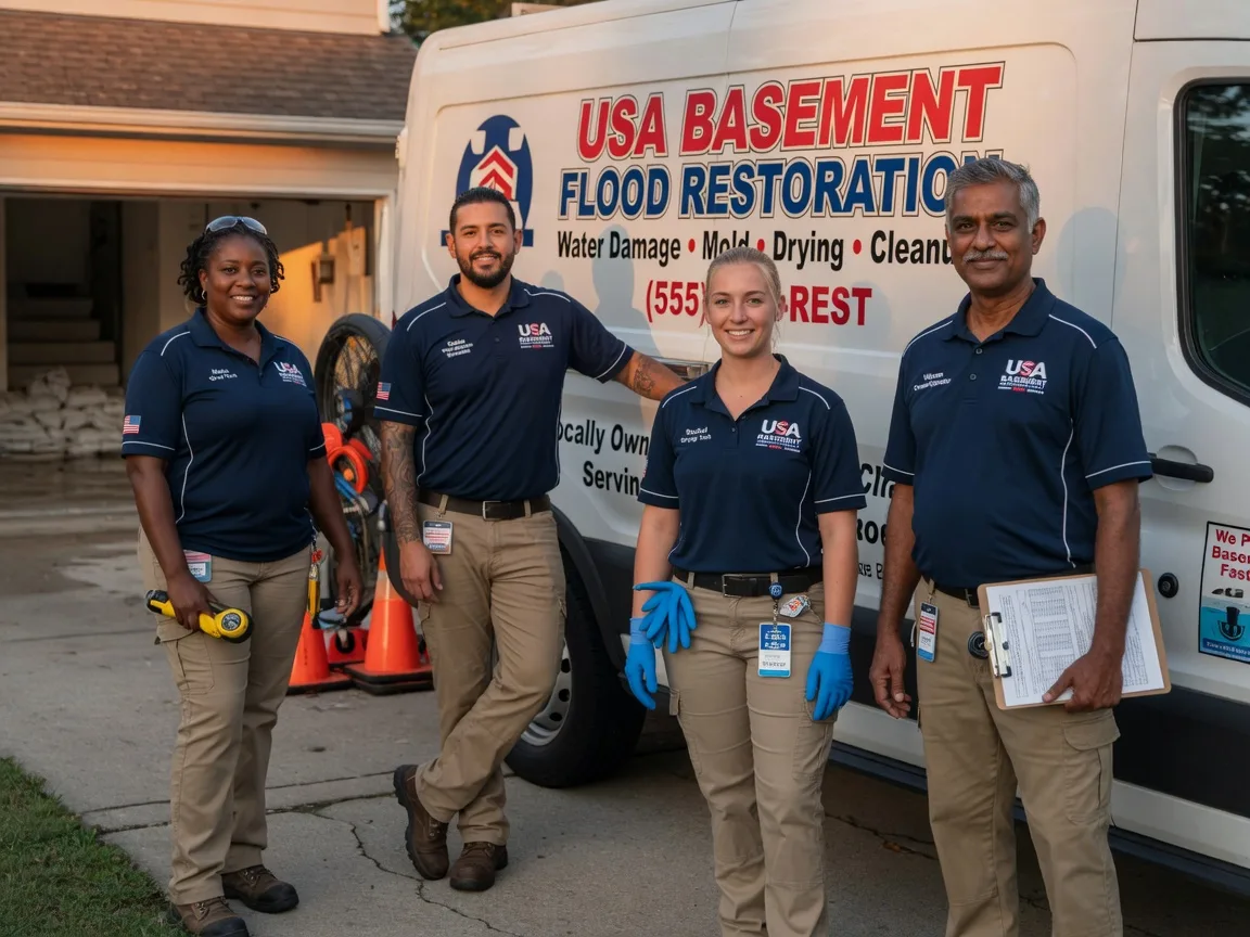 Basement Flood Cleanup company in Hilbert, WI